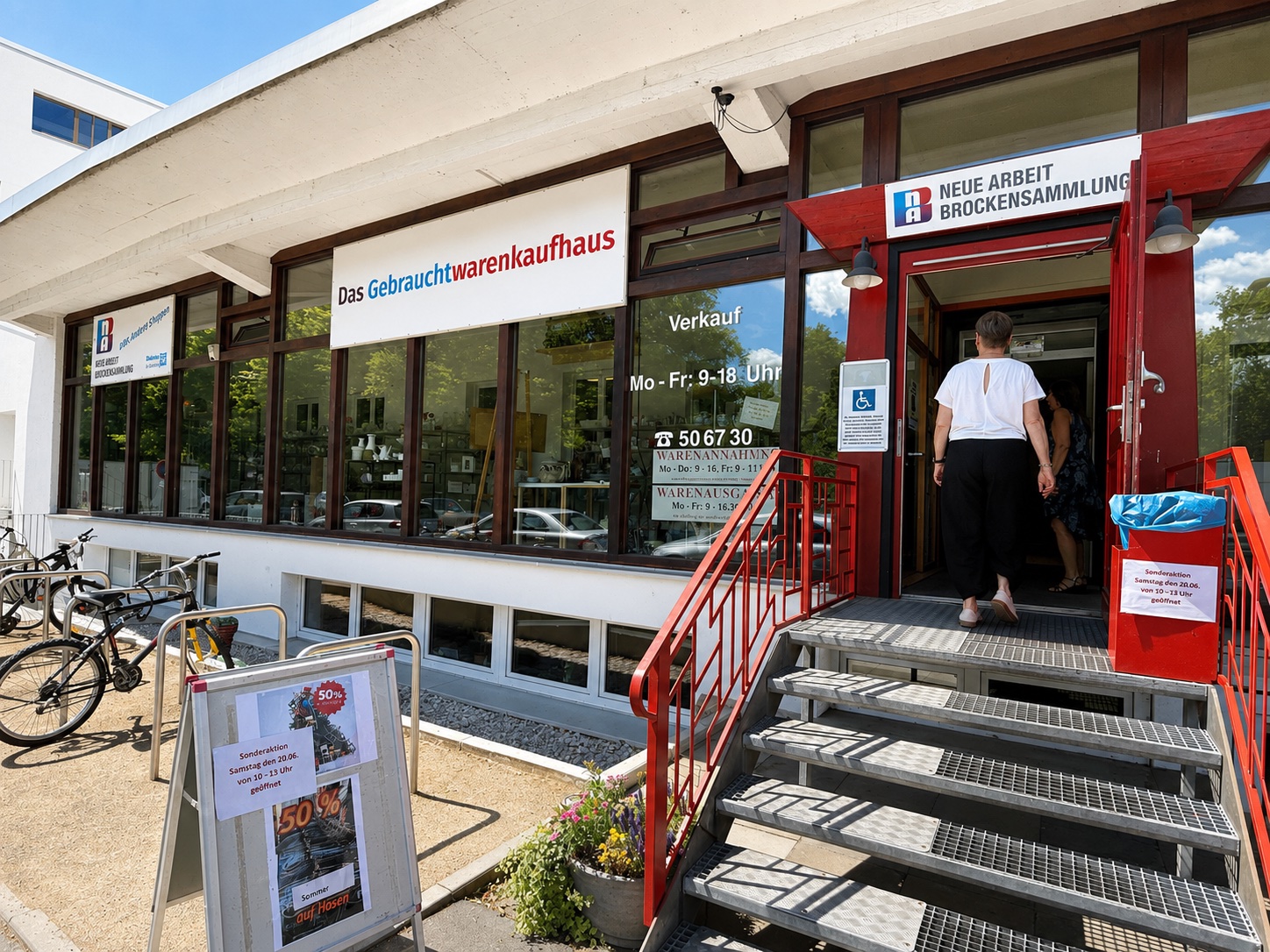 NAB Eingang levinstrasse